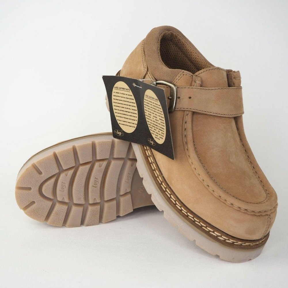 Lugz Rustler Lo Strap II Brown Boys Boot Leather - Picture 11 of 12